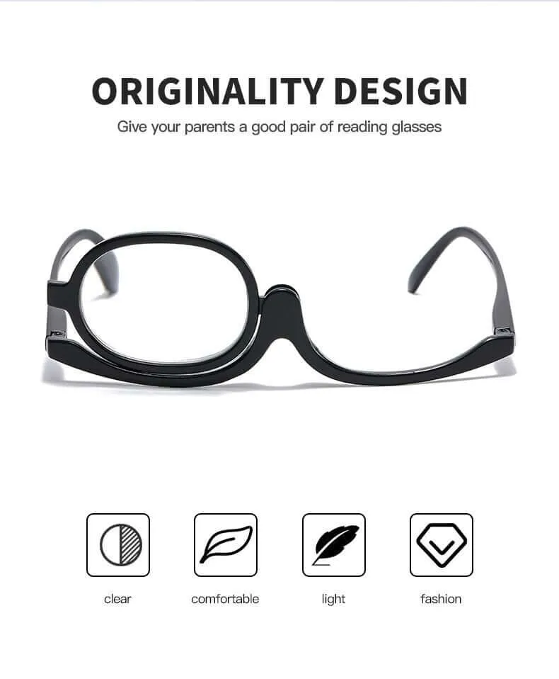 2025 HOT SALERotating Makeup Glasses
