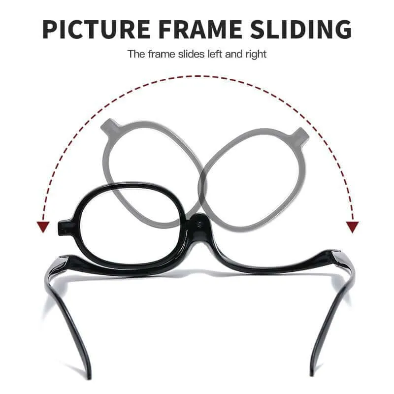 2025 HOT SALERotating Makeup Glasses
