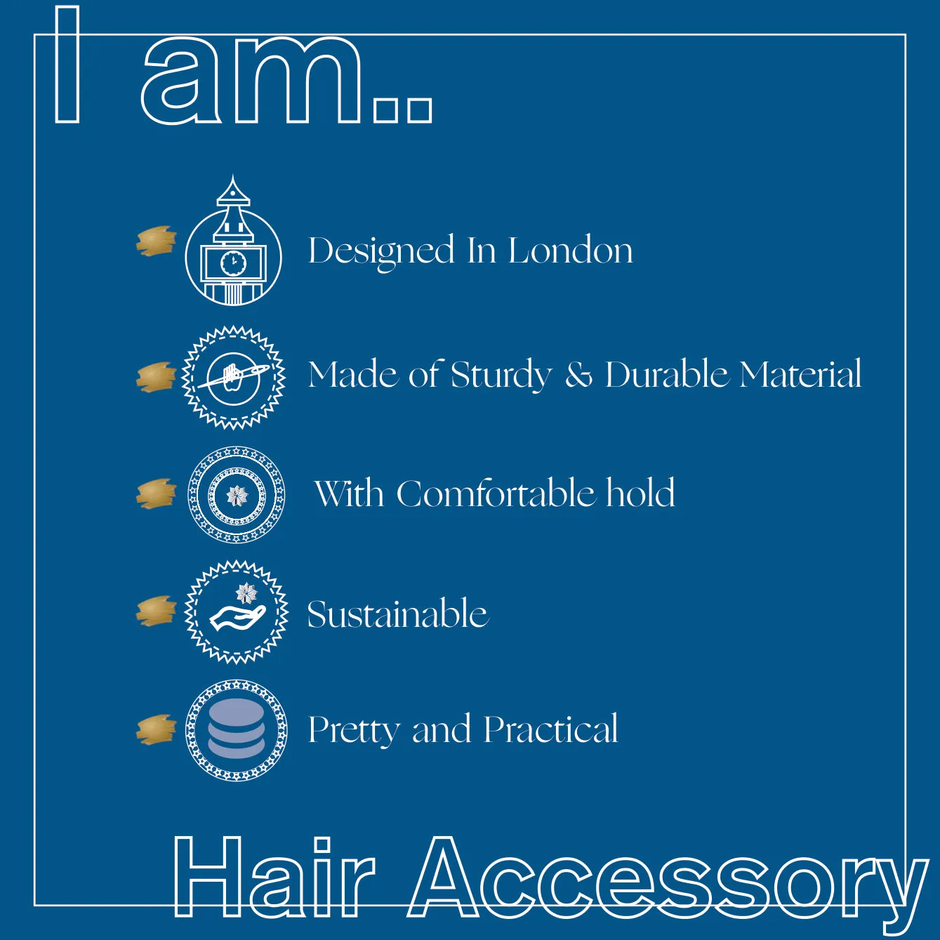 Accessorize London Women's Multi Matte And Shiny Claw Clips Pack of Four