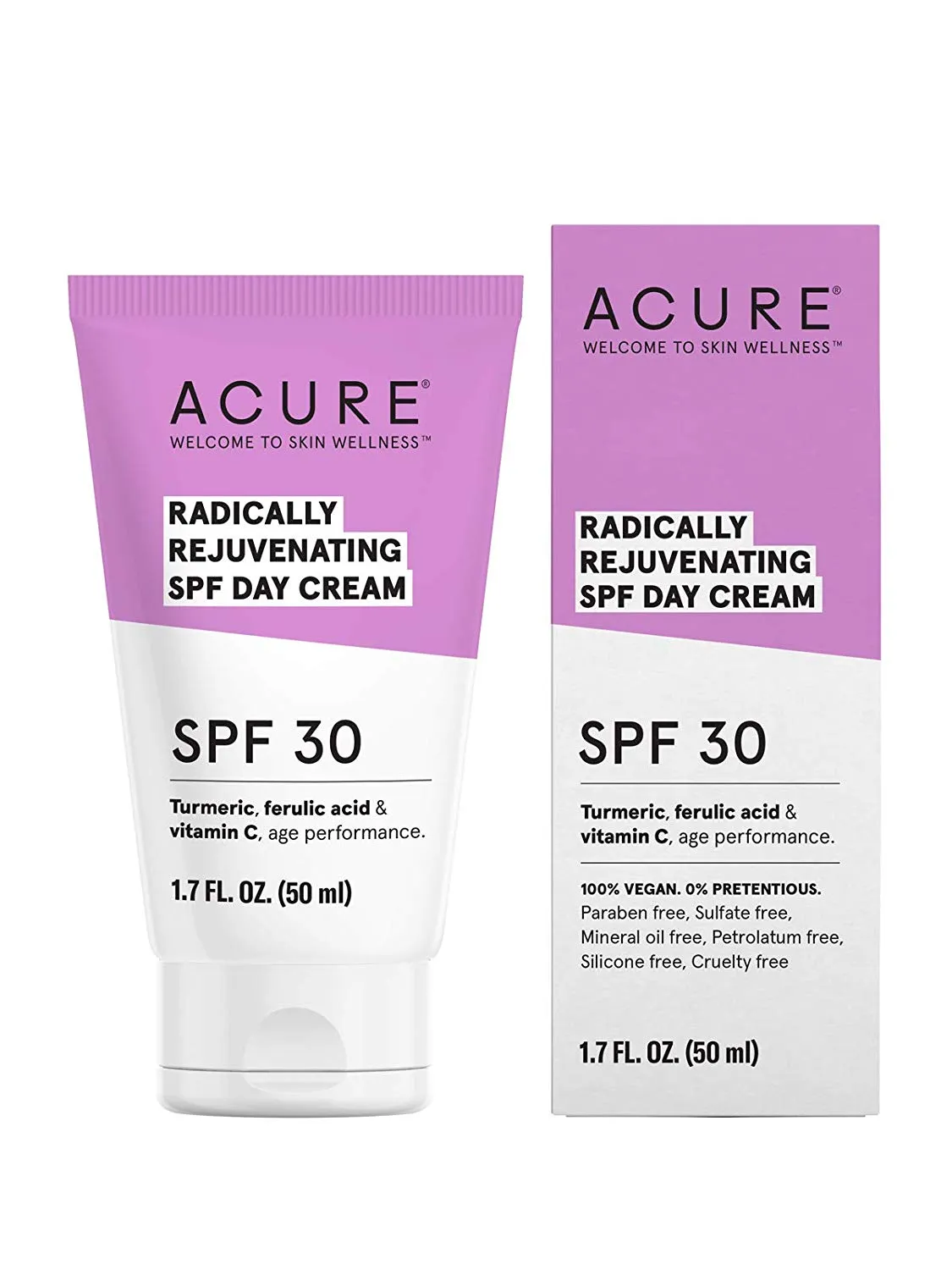 ACURE - Radically Rejuvenating SPF 30 Day Cream - 1.7 fl oz (50 ml)