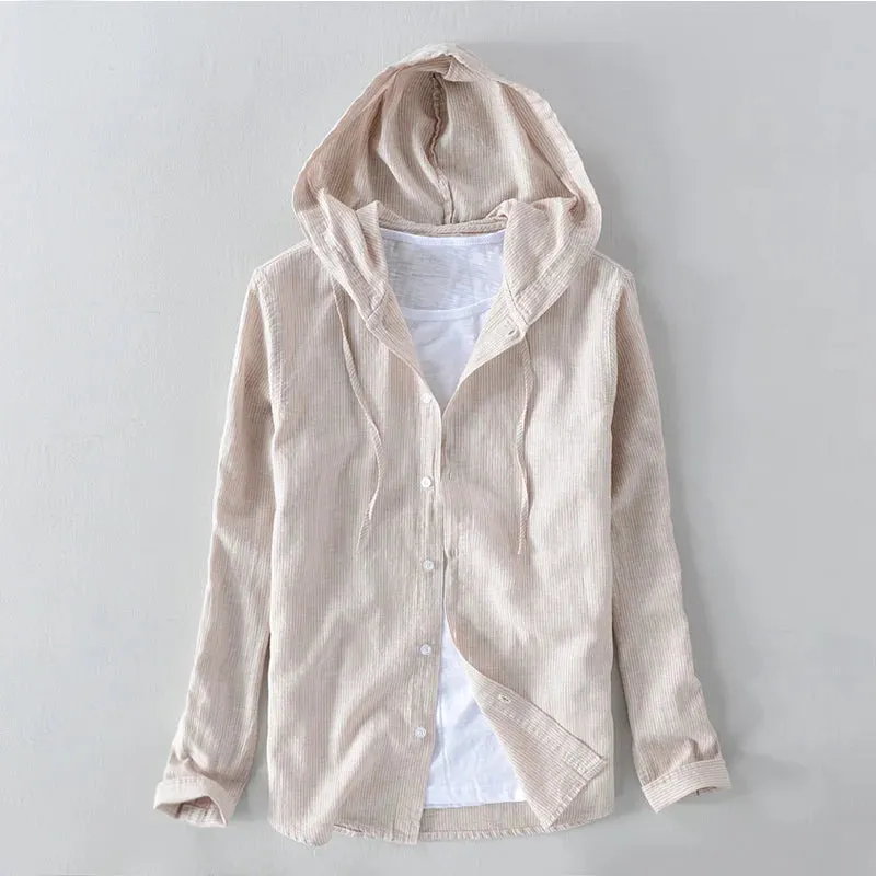 Aero Linen Hoodie