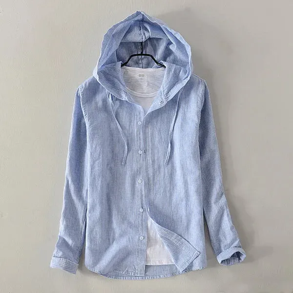 Aero Linen Hoodie