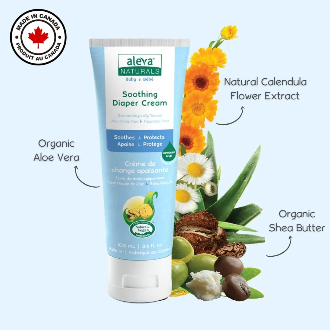 Aleva Soothing Diaper Cream 100ml *Certified Organic