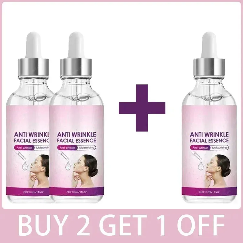 Anti Wrinkle Serum Instant Anti Wrinkle Aging Effect Remove Facial Wrinkles Fine Lines Around The Eyes Crow's Feet Neck Wrinkl Serum Facial