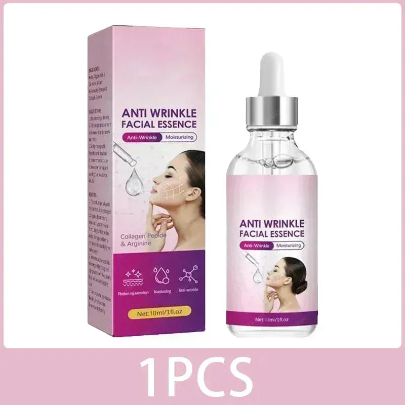 Anti Wrinkle Serum Instant Anti Wrinkle Aging Effect Remove Facial Wrinkles Fine Lines Around The Eyes Crow's Feet Neck Wrinkl Serum Facial