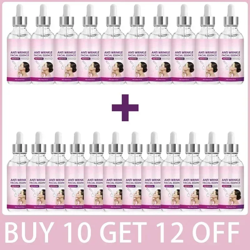 Anti Wrinkle Serum Instant Anti Wrinkle Aging Effect Remove Facial Wrinkles Fine Lines Around The Eyes Crow's Feet Neck Wrinkl Serum Facial