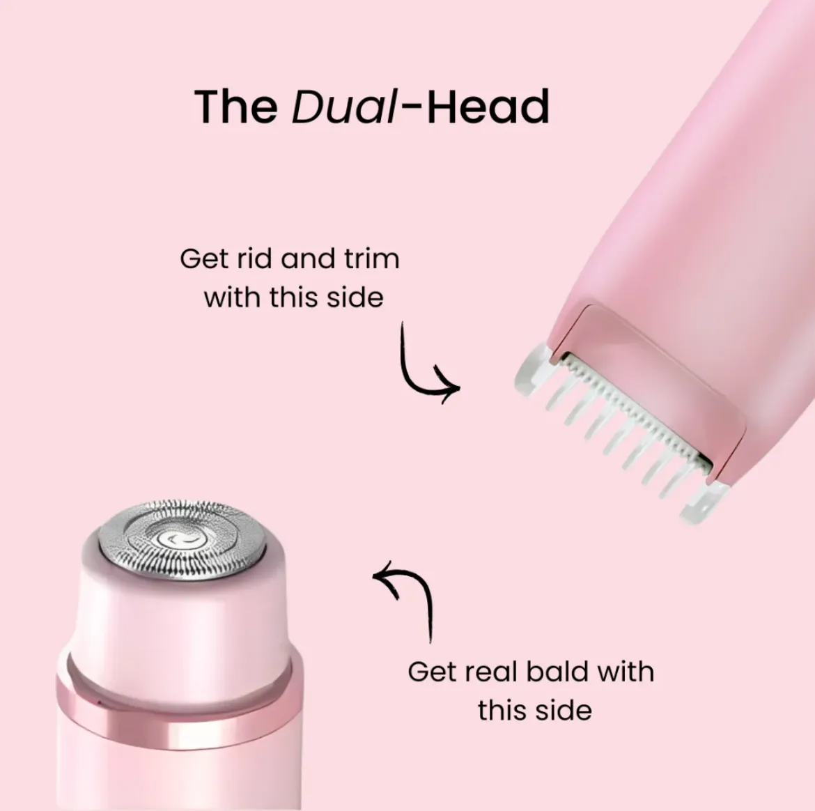 Bald Cat Trim - Precision 2 Way Bikini Trimmer