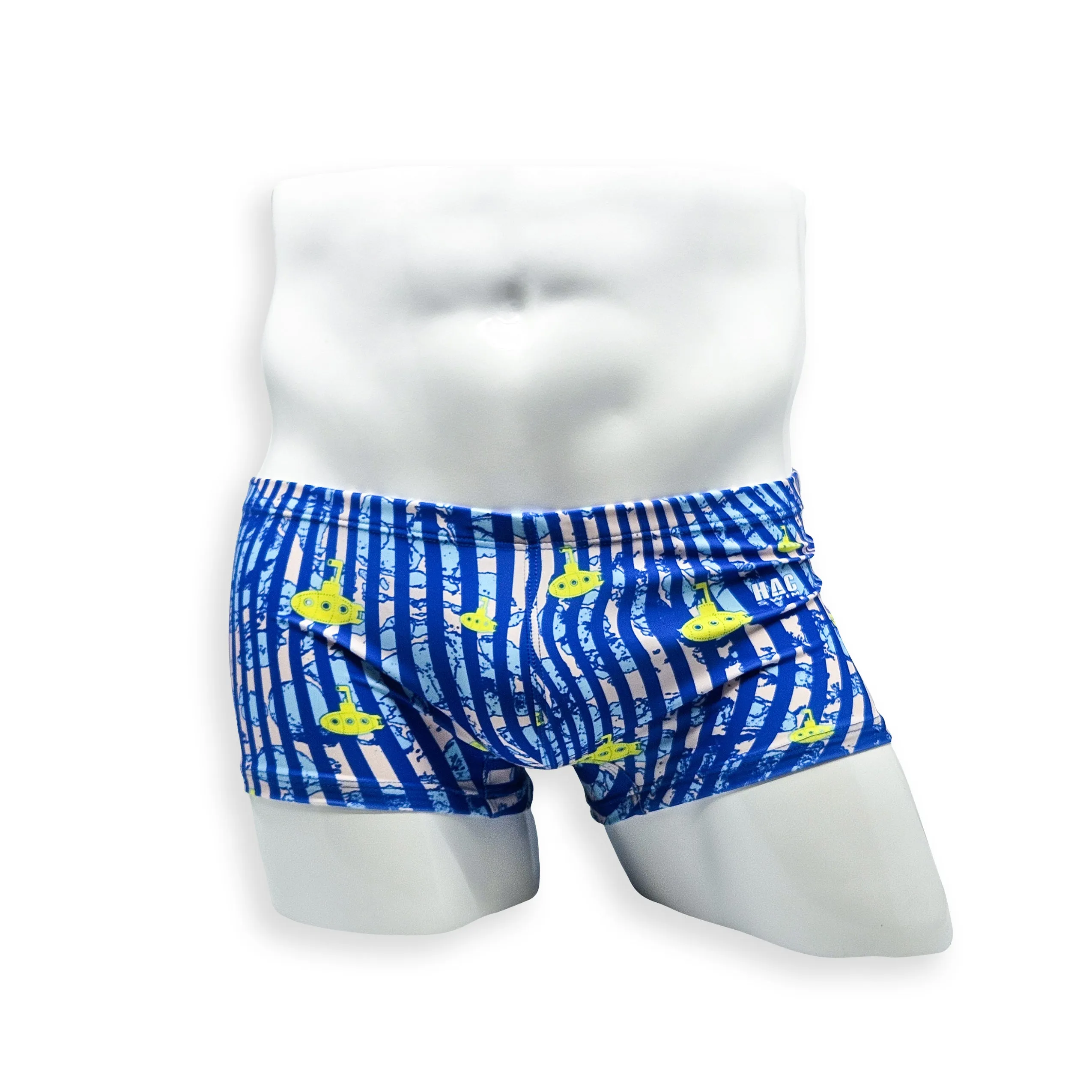Box Cut Swim Trunk - Submarine