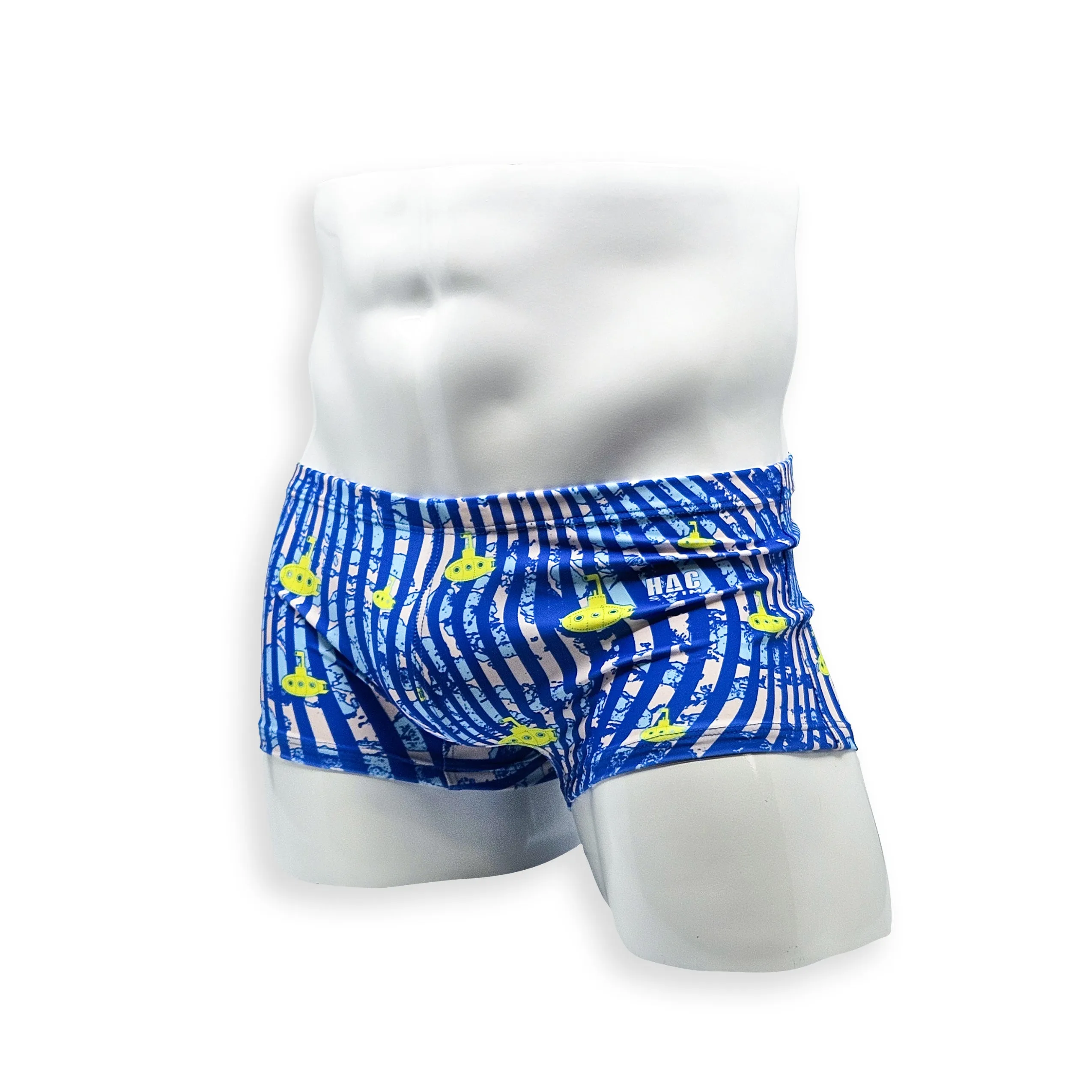 Box Cut Swim Trunk - Submarine