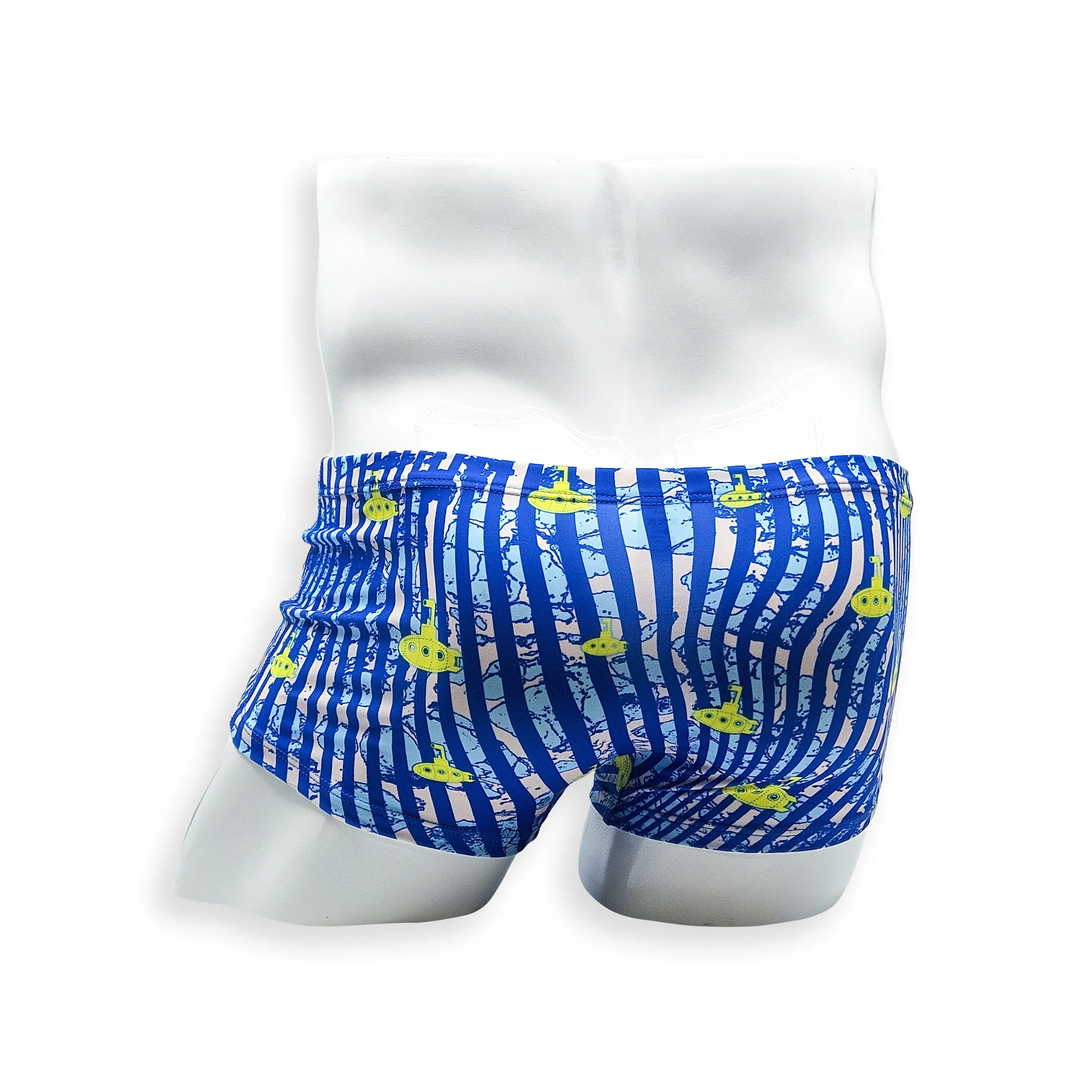 Box Cut Swim Trunk - Submarine