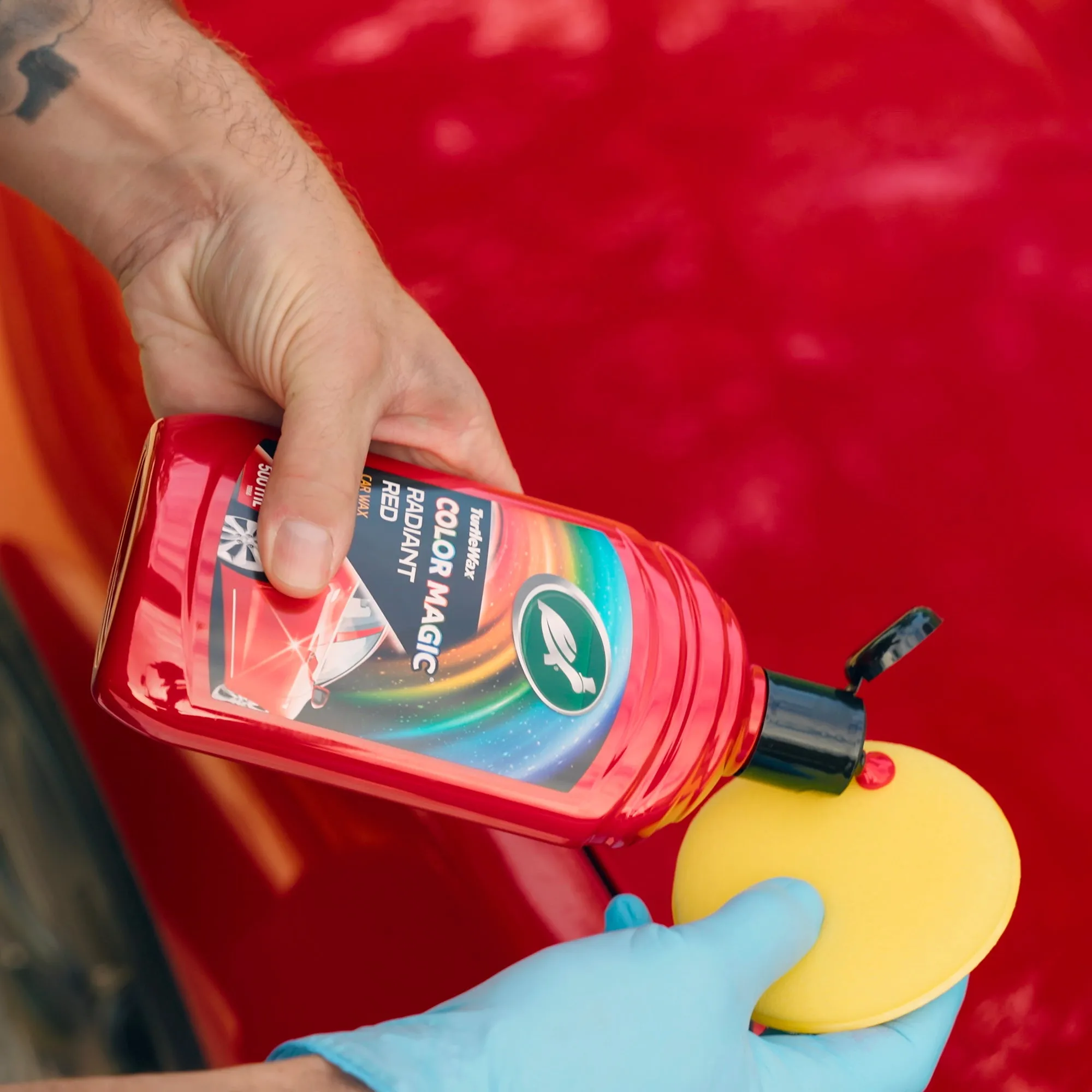 Color Magic Red Car Polish 500ml