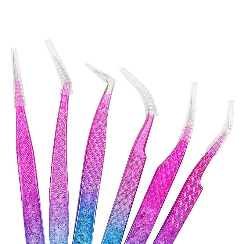 Ice Flower Eyelash Tweezers