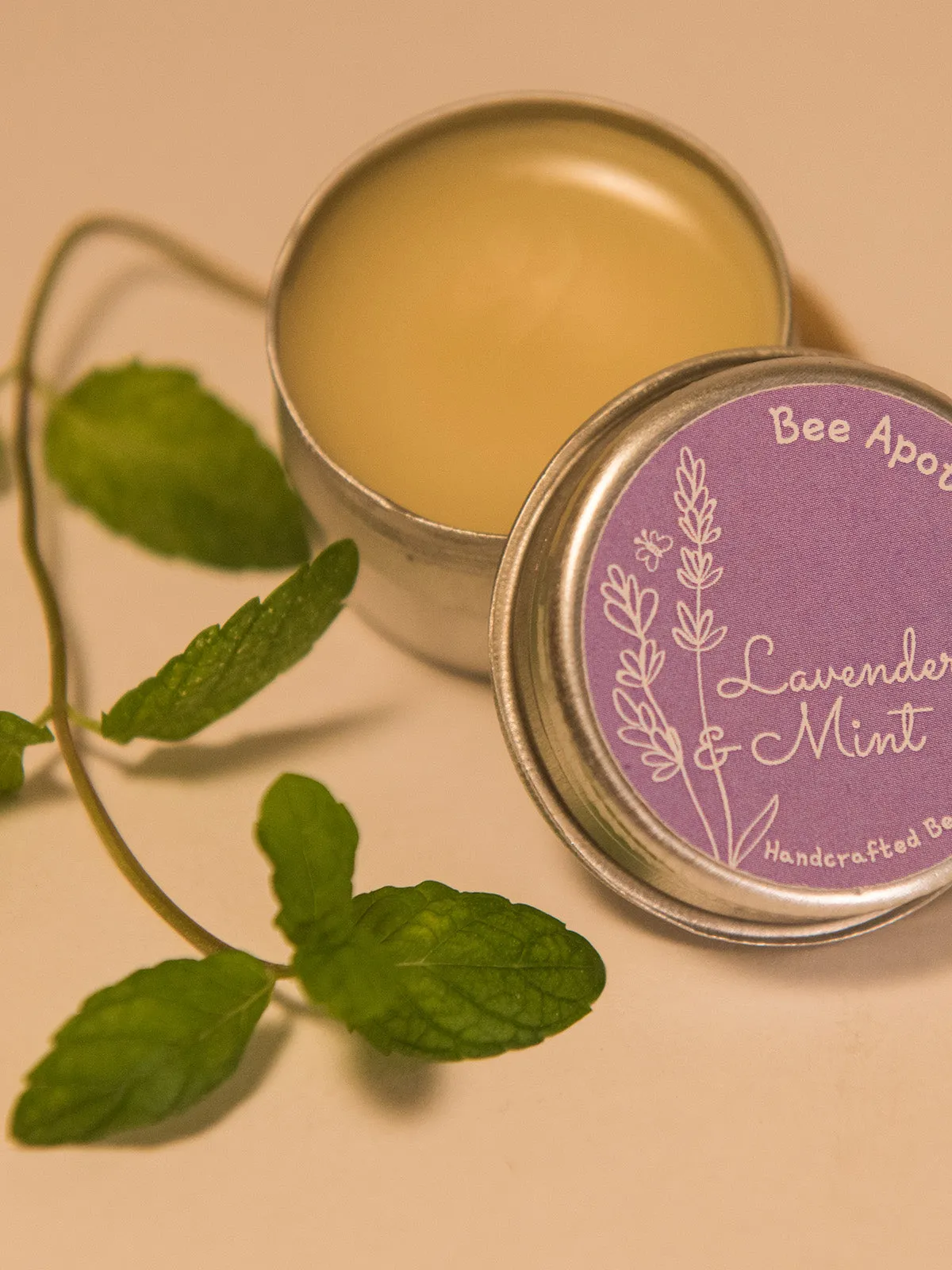Lavender and Mint Beeswax Salve