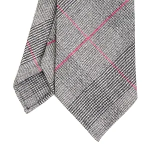 LIGHT GREY CLASSIC UNLINED WOOL TIE