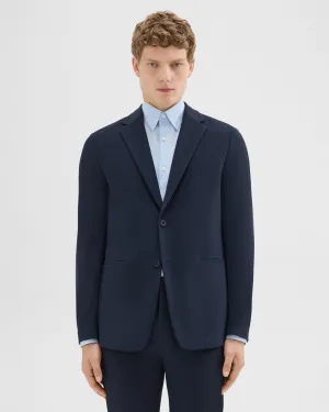 Theory Clinton Blazer in Precision Ponte in Baltic