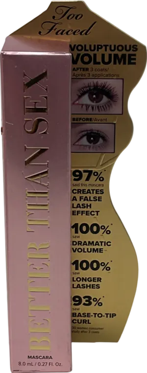 Too Faced Better Than Sex Mascara Black 8ml