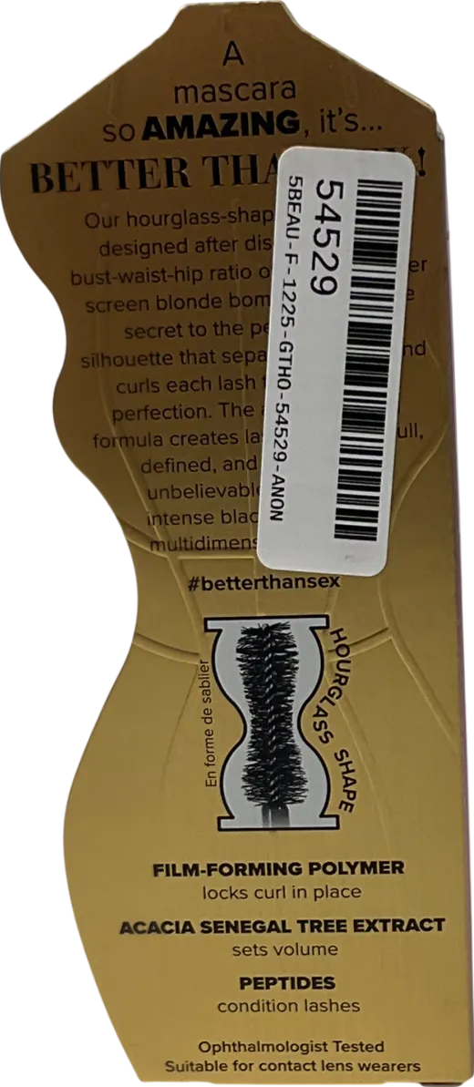Too Faced Better Than Sex Mascara Black 8ml