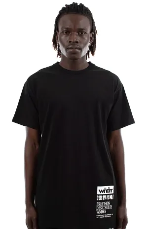 WNDRR PRECISION CUSTOM FIT TEE - BLACK
