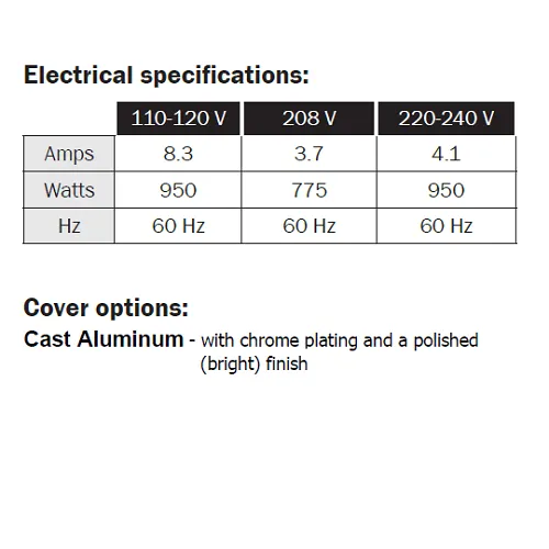WORLD DRYER® L-970 SLIMdri® ***DISCONTINUED*** No Longer Available in Polished Chrome - Please see WORLD L-972A, L-973A, or Q-972A2